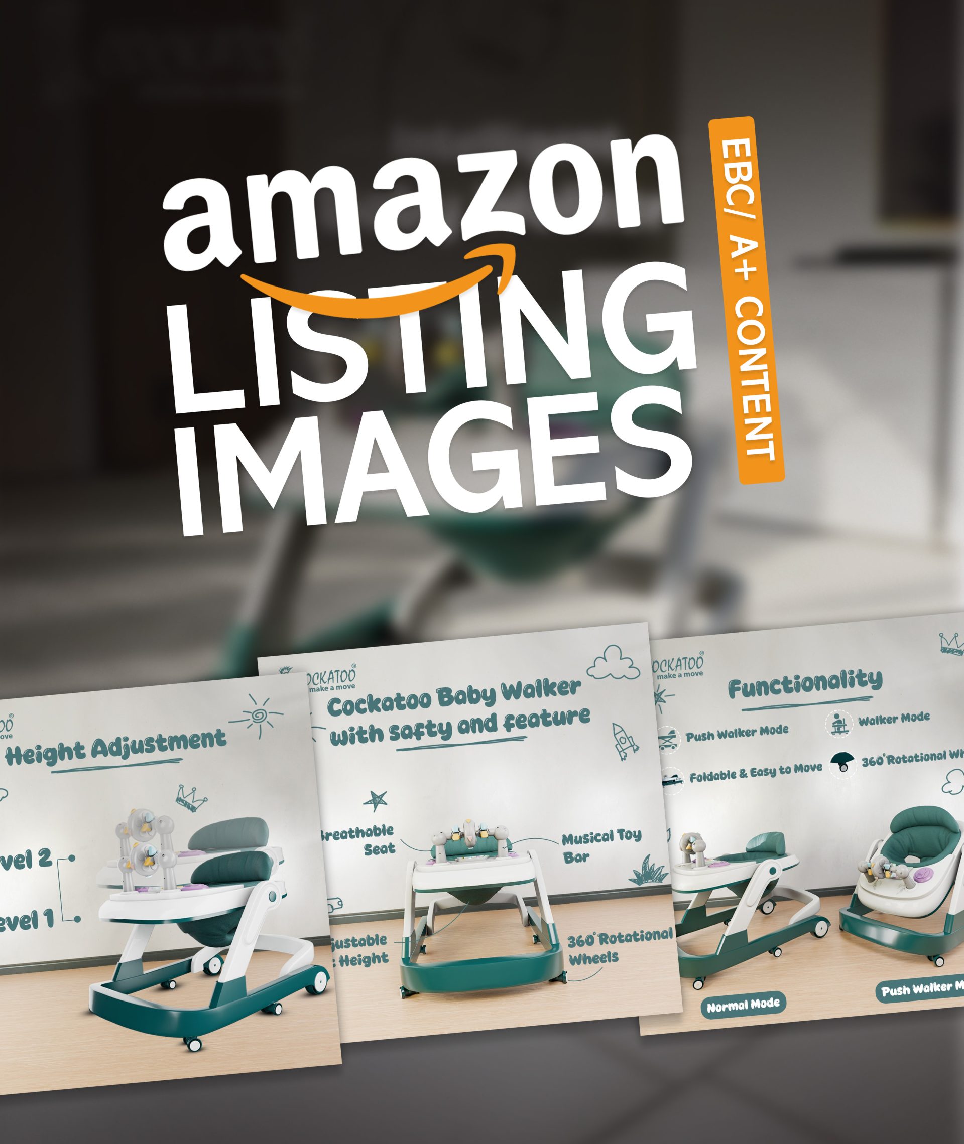 Amazon Listing – Cockatoo