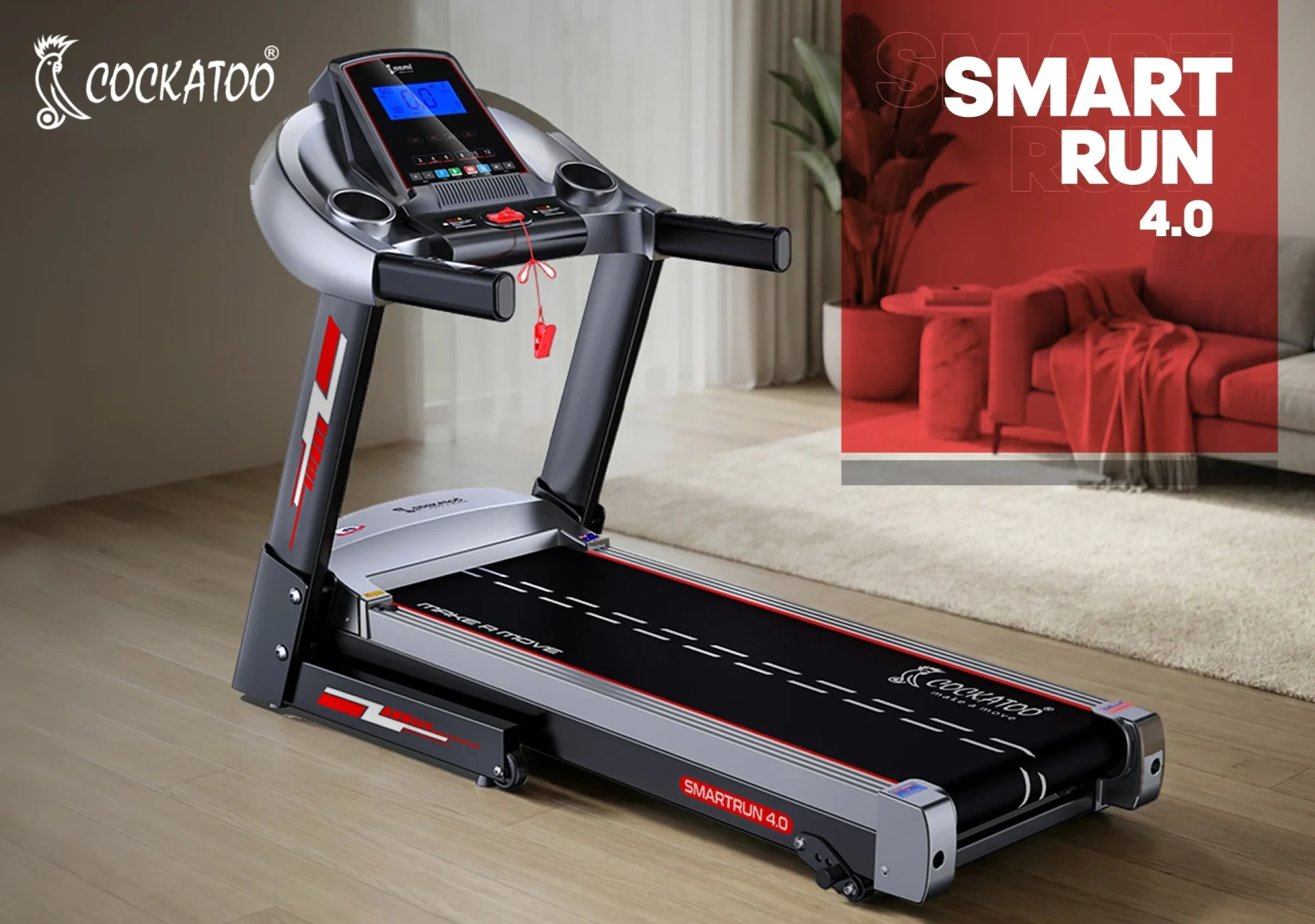 Product Modelling & Amazon A+ – Cockatoo Treadmill