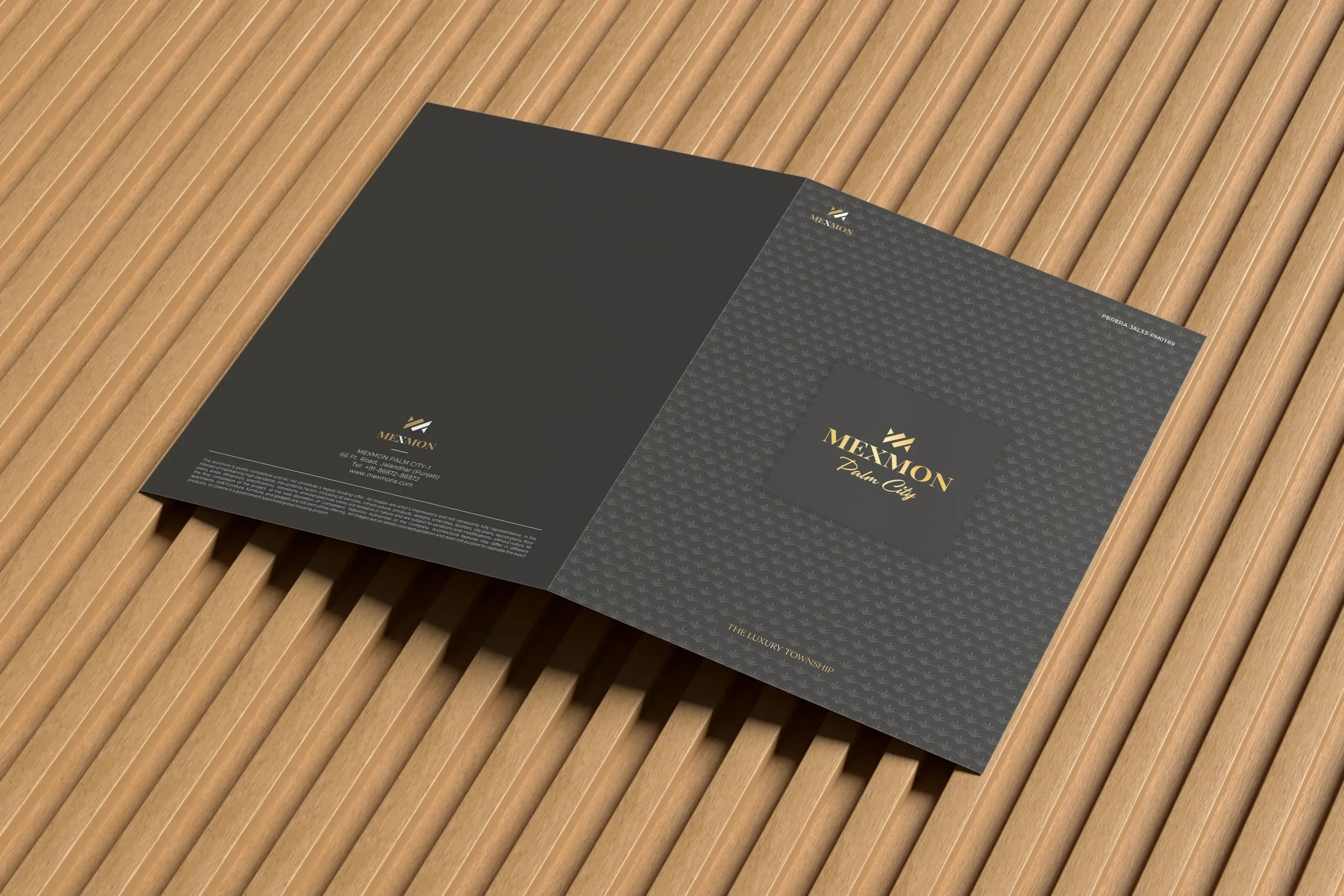 Luxury township brochure design for Mexmon Palm City - Creative Ideas