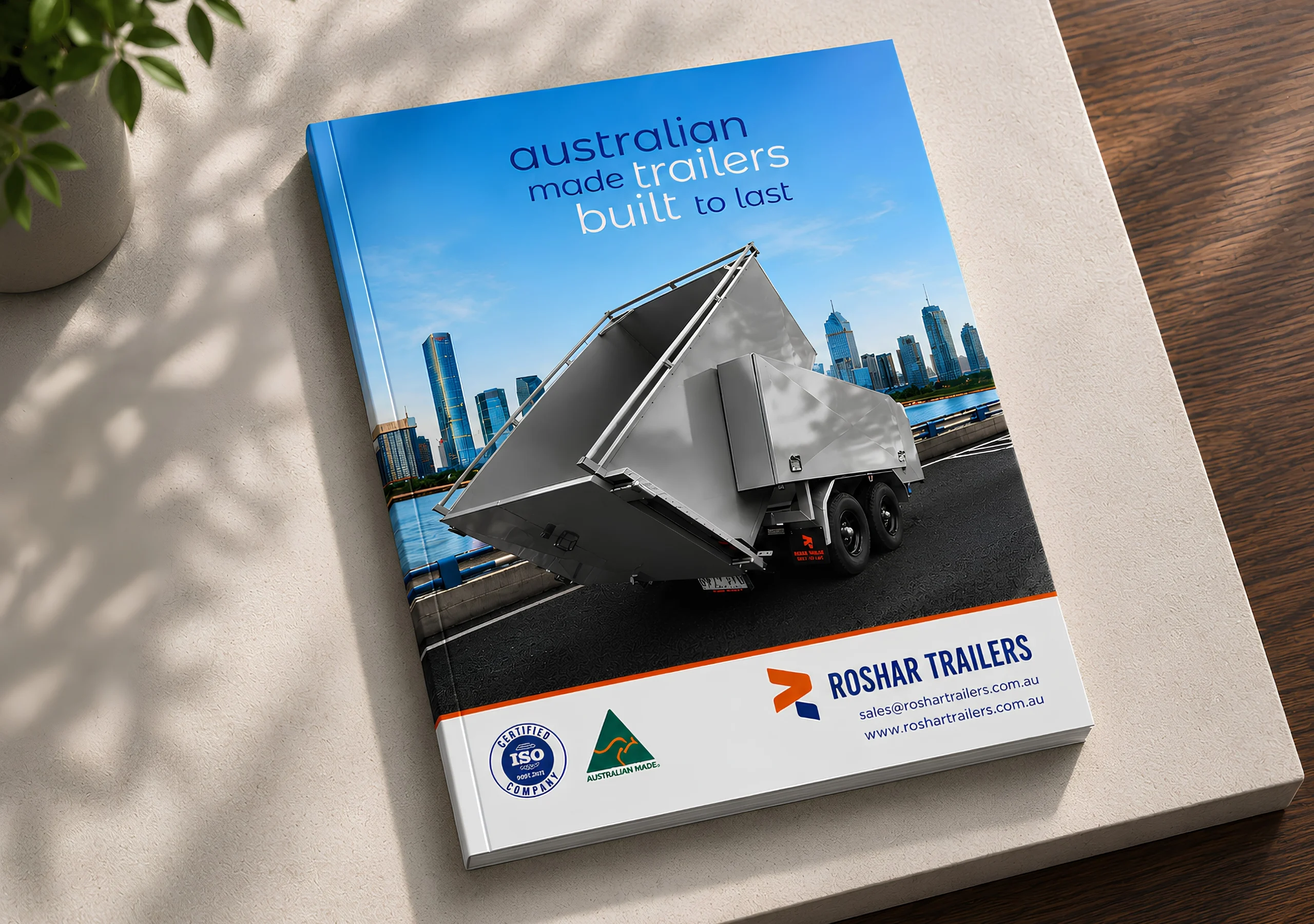Branding & Print Design – Roshar Trailers