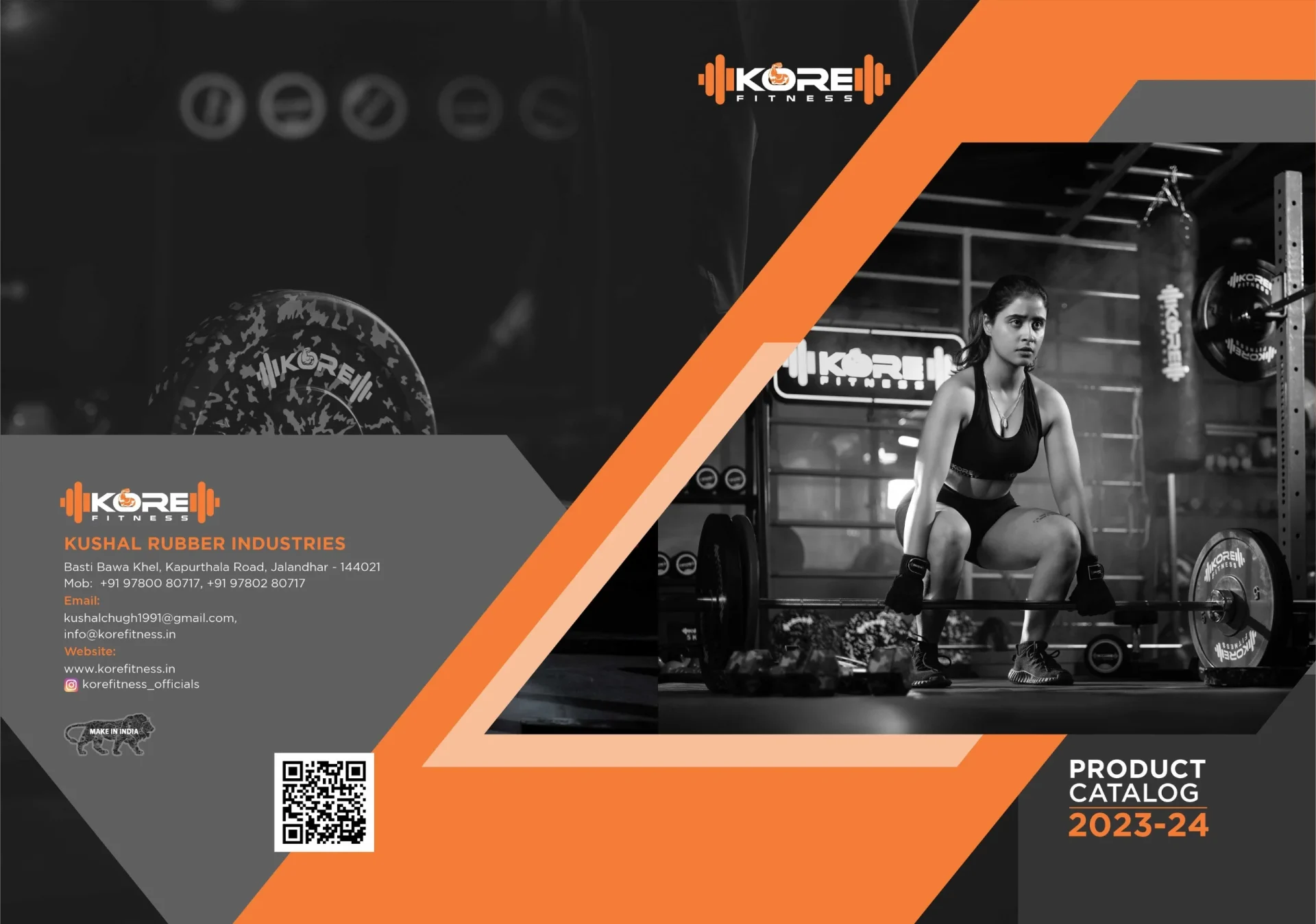 Catalogue & Brochure Design – Kore Fitness