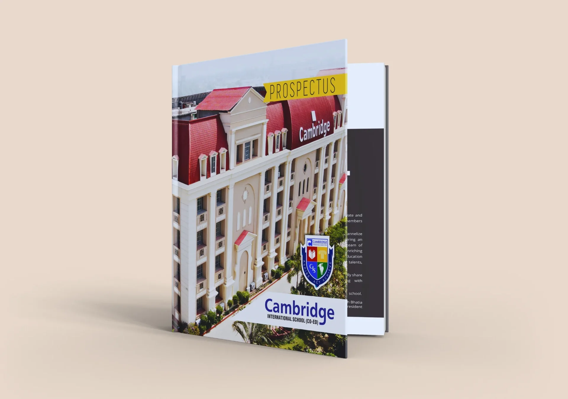 School Prospectus Design & Photography – Cambridge International School