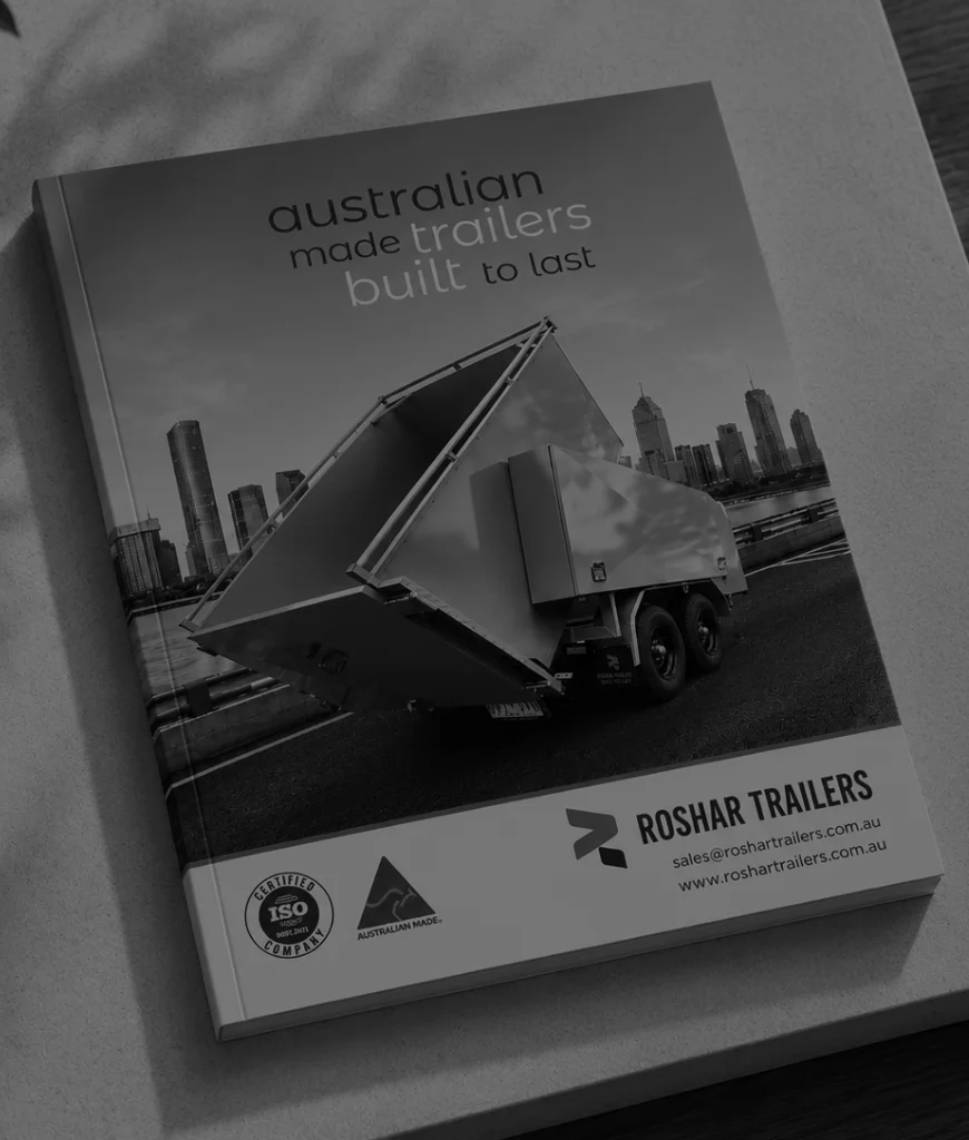 Brochure design for roshar trailers - Creative Ideas